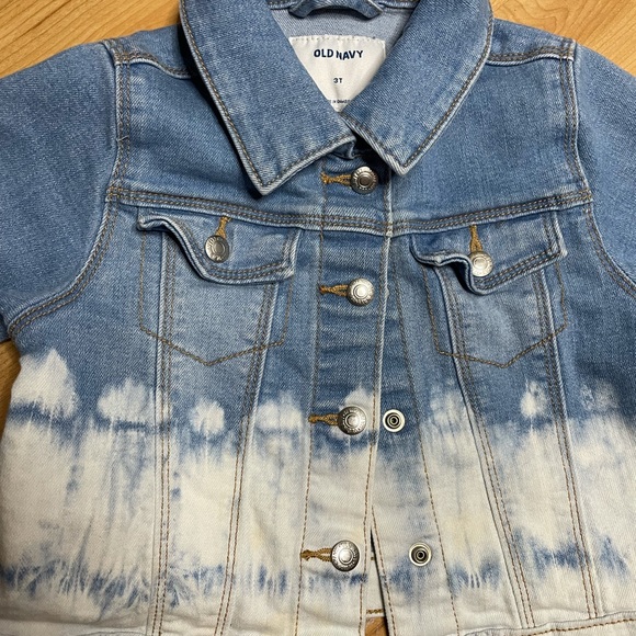 Ombré Toddler Jean Jacket - Picture 5 of 8